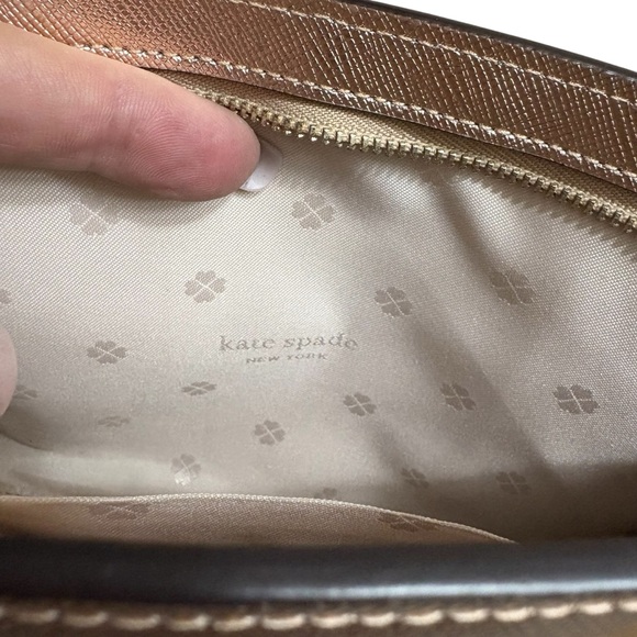 KATE SPADE Metallic Shimmering Pink Cosmetics Bag — SUPER CUTE!!! - Picture 7 of 7